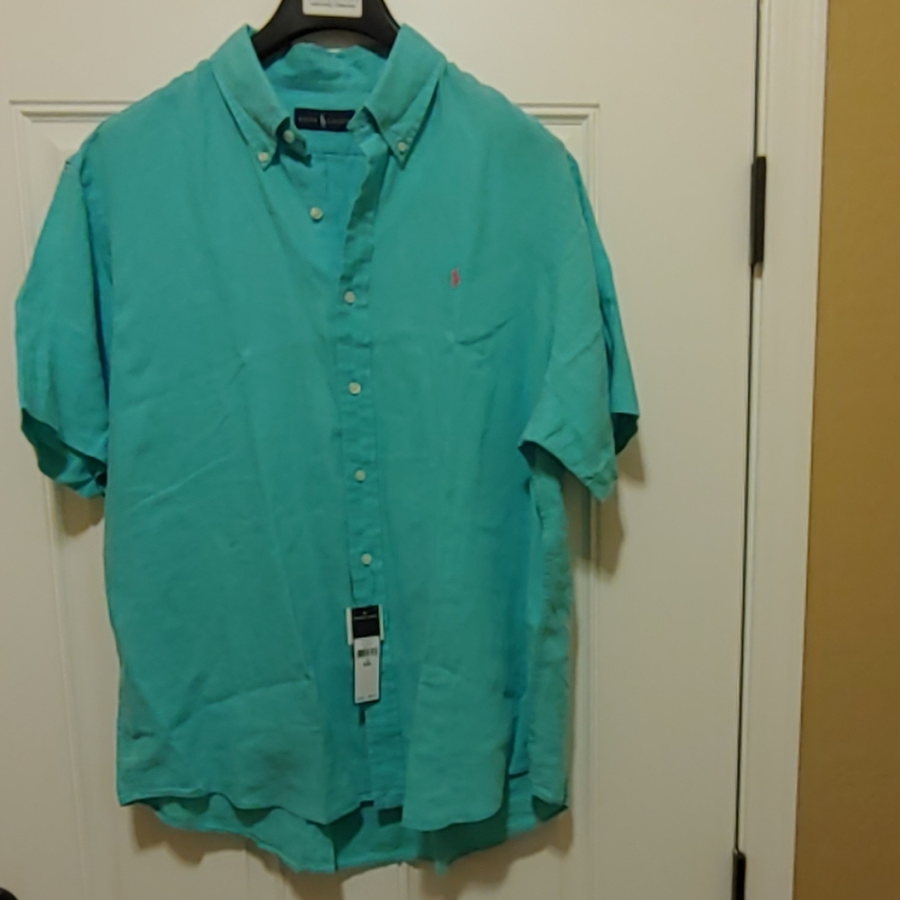 Aqua Ralph Lauren Polo Shirt